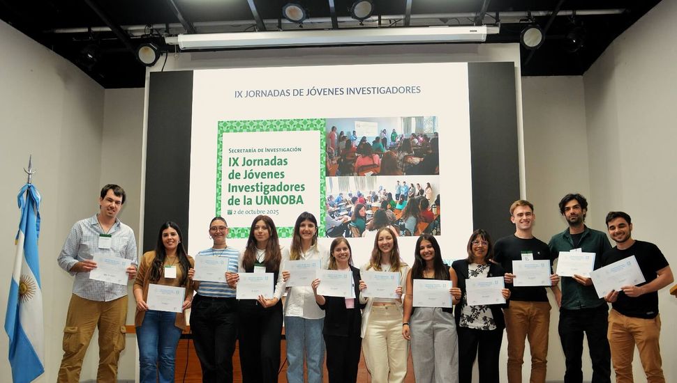 La Unnoba premió a sus jóvenes investigadores