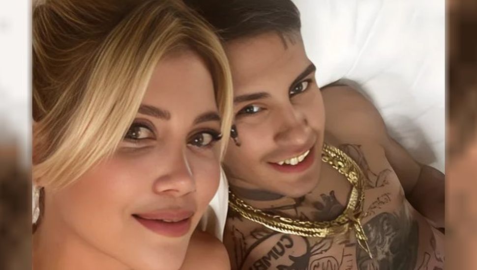 Sorpresa: se viralizó una foto de Wanda Nara y L-Gante a los besos