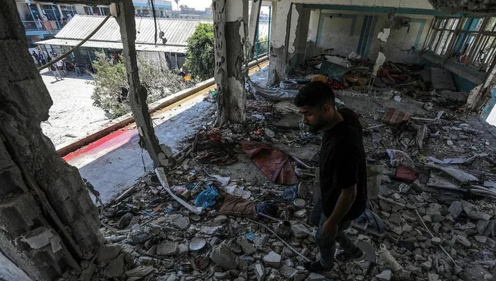 Israel atacó una escuela en Gaza