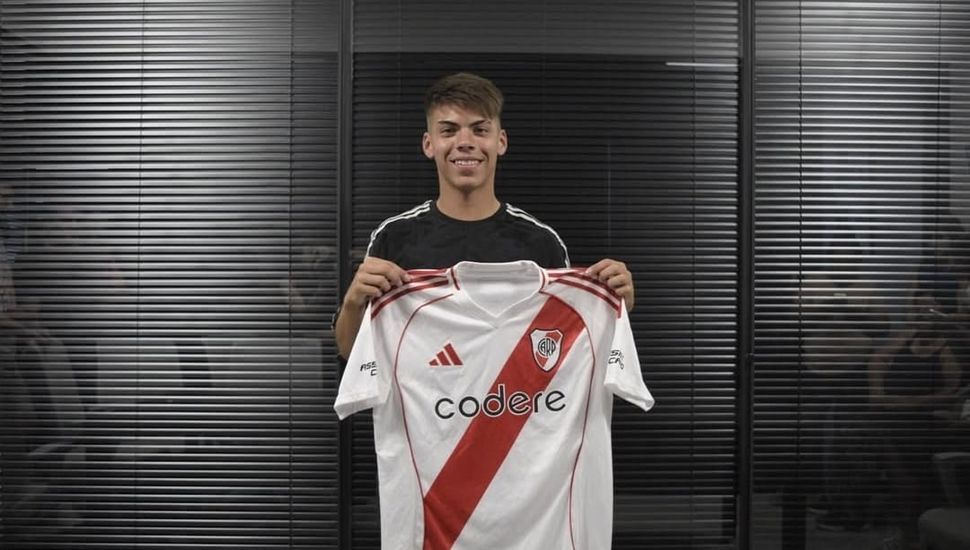 Santiago Espíndola, de Rojas al Mundial de Clubes con River Plate