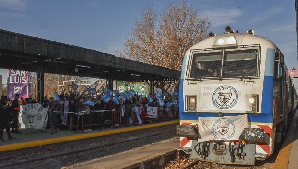 El tren que sale de Retiro ya llega a San Luis