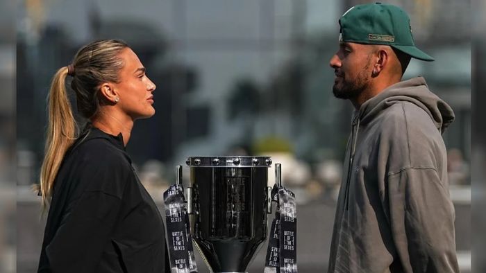 Kyrgios y Sabalenka protagonizan la Batalla de los sexos