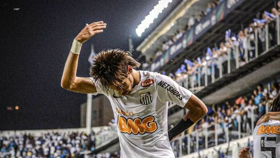 Neymar se acerca al Santos