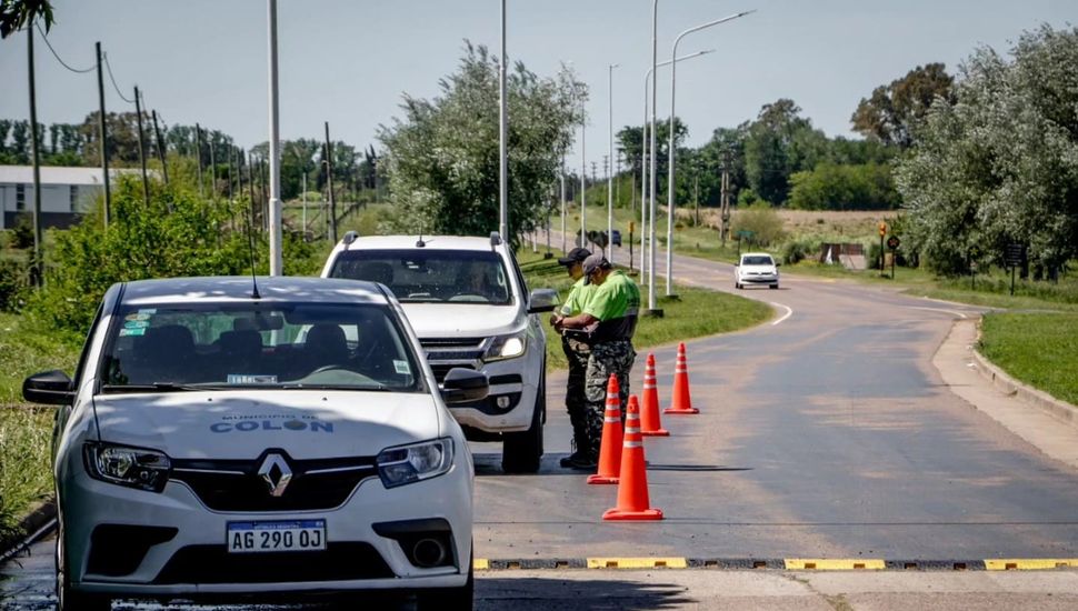 Intensifican los controles de tránsito en Colón y en Salto