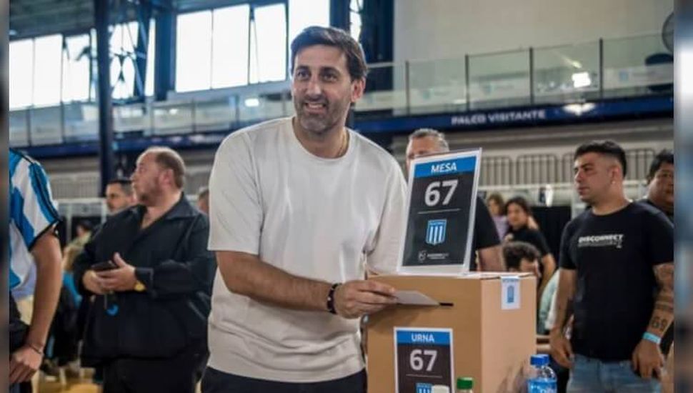 Milito es el nuevo presidente de Racing