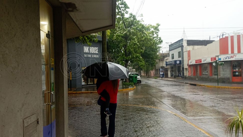 Domingo lluvioso en Pergamino: cuántos milímetros cayeron