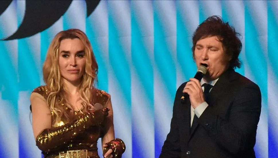 Milei fue a ver la obra de Fátima Flórez en Mar del Plata