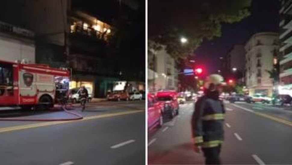Tragedia en Palermo: incendio en un edificio de diez pisos dejó una mujer muerta y cinco heridos