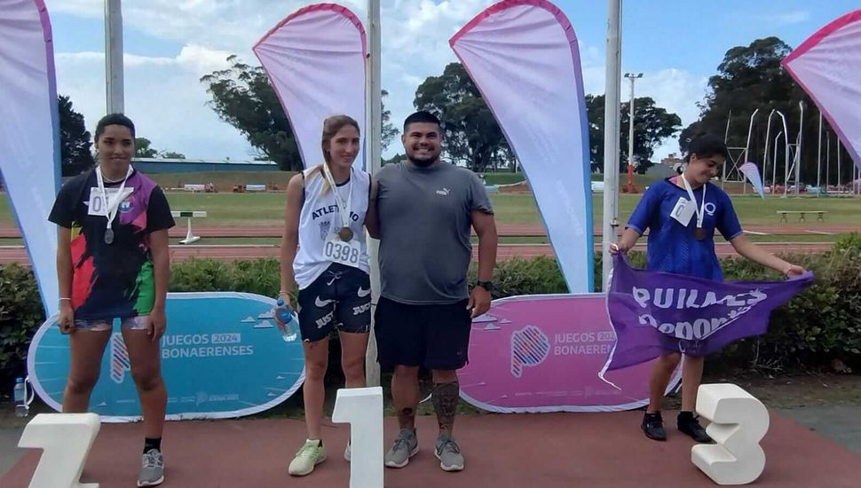 Mariana Sánchez consiguió la primera medalla de oro para Rojas