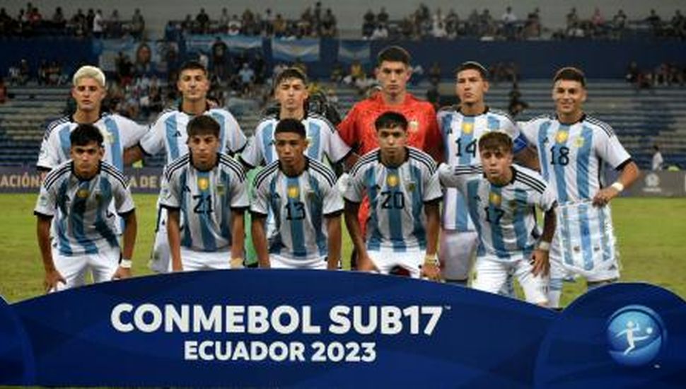 Argentina enfrenta a Brasil en el cierre del Sudamericano Sub 17