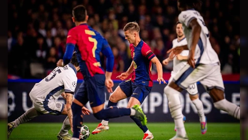 Barcelona e Inter igualaron en la ida de las semifinales de la Champions League