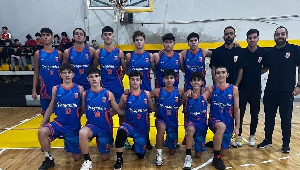 Pergamino se consagró campeón Provincial de la categoría U15 de Básquet Masculino