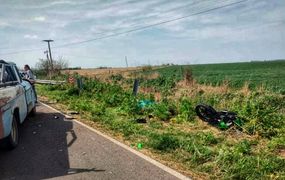 Accidente mortal: un motociclista de 30 años perdió la vida en el acceso a General Gelly