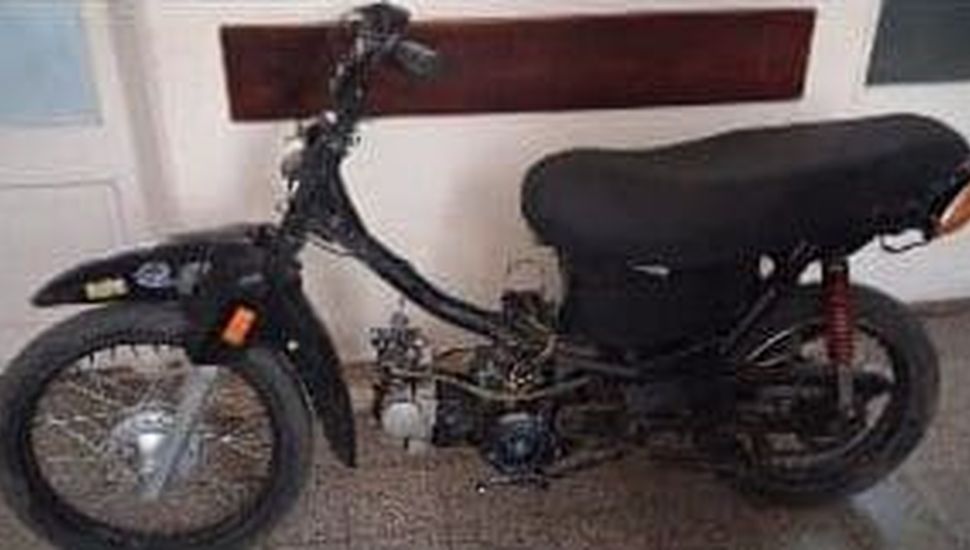 Rojas: detienen a un hombre en una moto robada