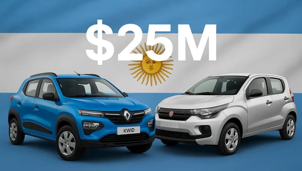 Sólo dos autos 0km valen menos de $25M en el país: cuáles son y cómo financiarlos