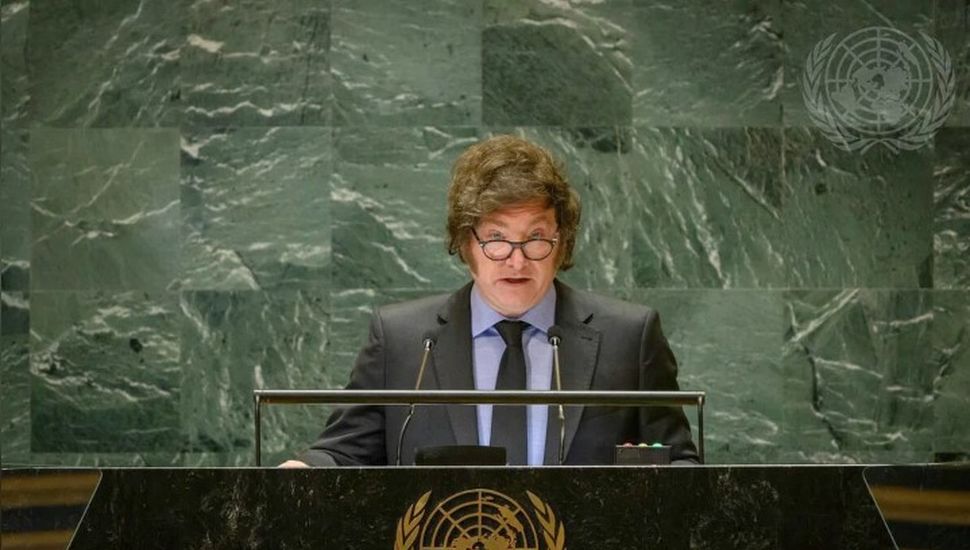 Acusaron otra vez de plagio a Milei, esta vez por su discurso en la Asamblea de la ONU