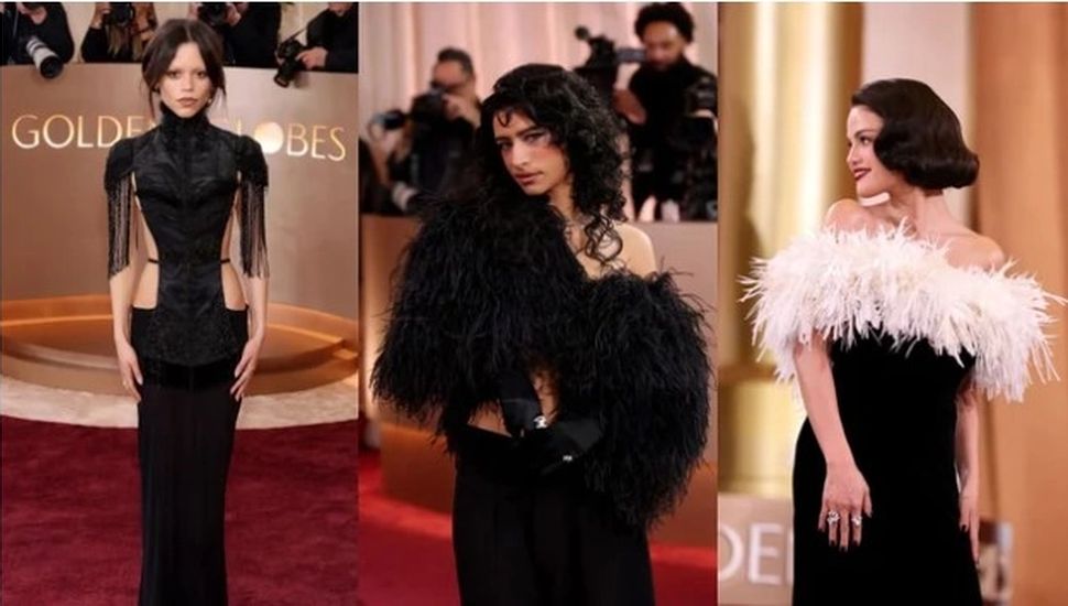 Jenna Ortega, Odessa y Selena Gomez: los destacados looks de los Golden Globes 2026