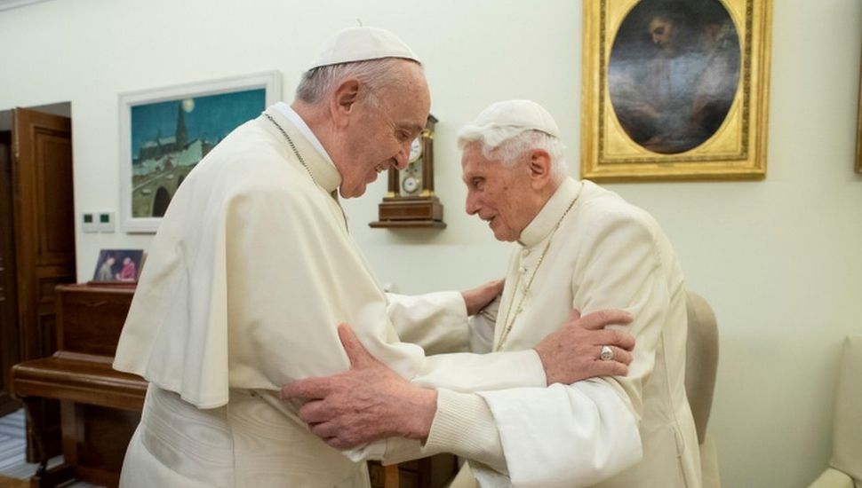 Francisco habló de la muerte de Benedicto XVI