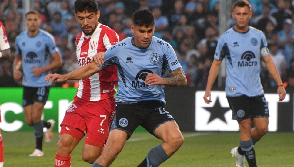 Unión perdió con Belgrano y quedó en zona de descenso directo