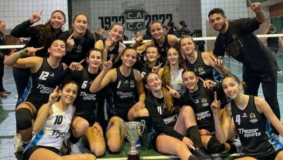 Las “Hienas” de Colón se consagraron campeonas de la Li.Pro.Bo Sub16 de Vóley