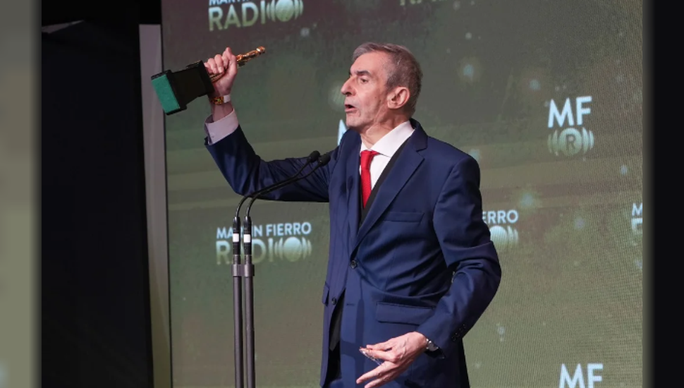 Nelson Castro obtuvo el Martín Fierro de Oro a la radio