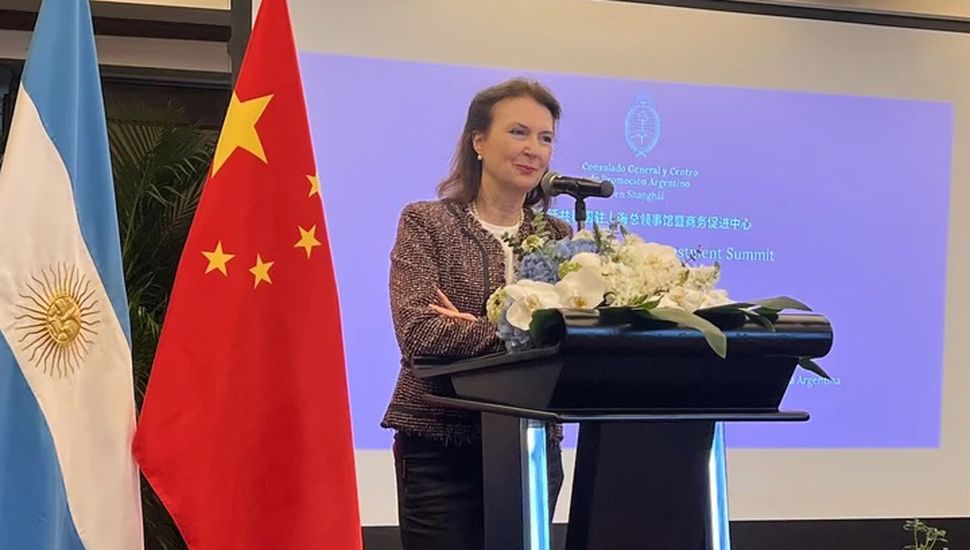 Mondino visita China para fortalecer el comercio argentino