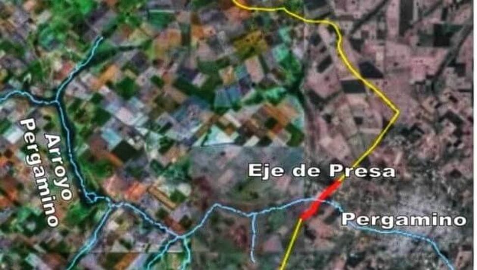 Juntos por el Cambio reclama informes sobre el estado de obra de la Presa del Arroyo Pergamino