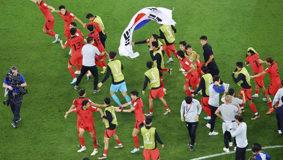 Corea del Sur venció a Portugal y se metió en octavos de final