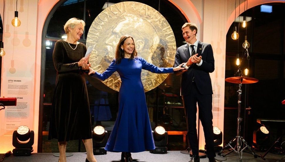 Machado promete el fin de la “tiranía” venezolana tras el Nobel