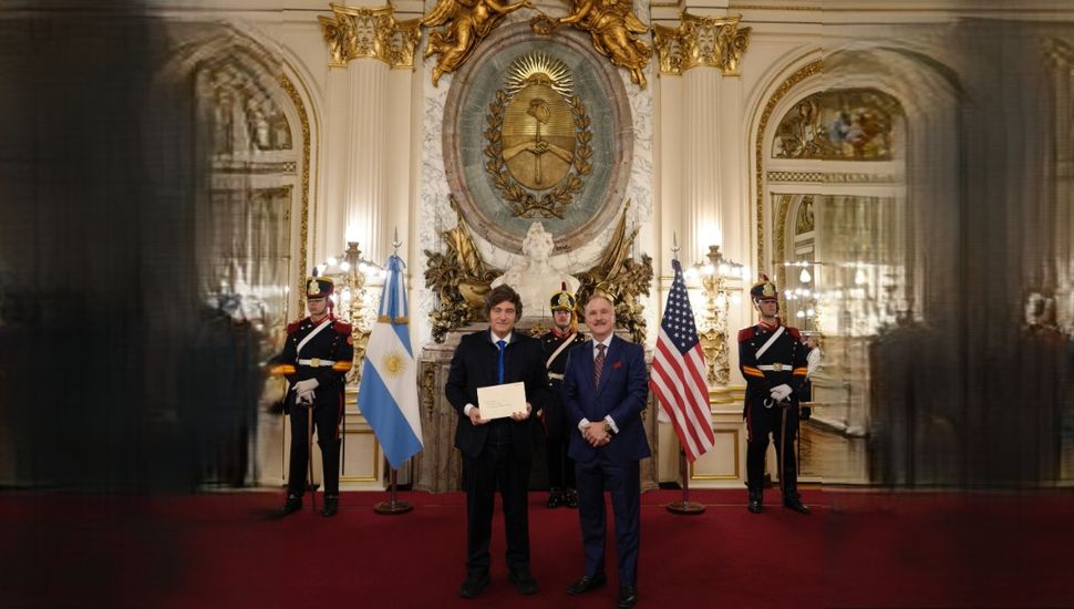 El presidente Milei recibió las cartas credenciales del embajador de los Estados Unidos