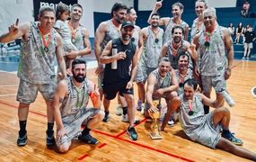 MaxiBasquet +40: Top Ten se consagró en Pergamino