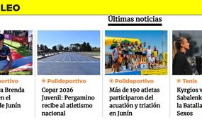 Las cinco notas deportivas más destacadas del 2025