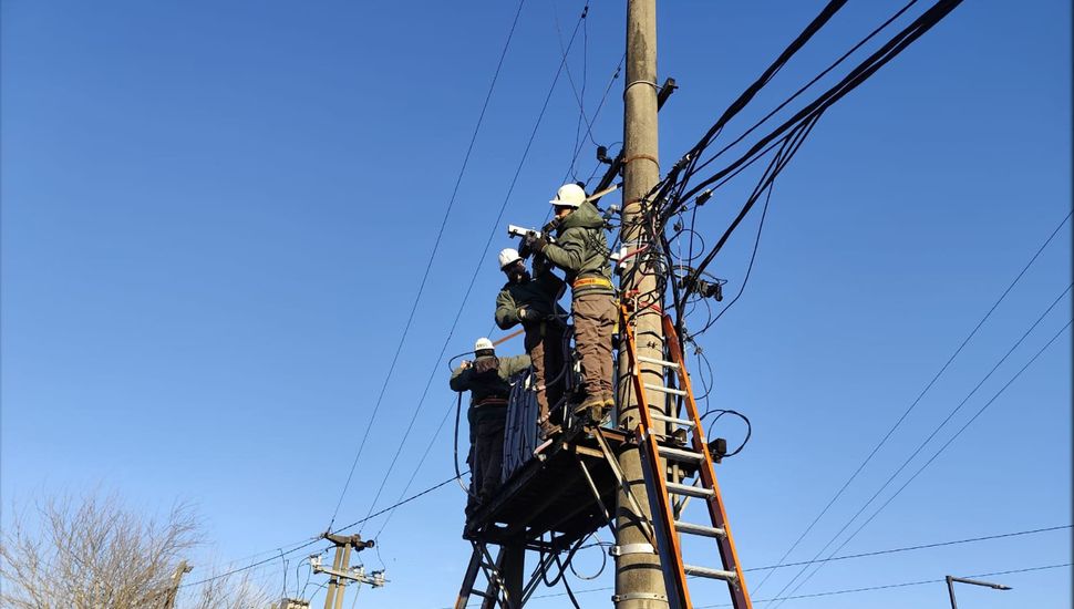 La Celp realizó una importante intervención en la zona sur de la ciudad