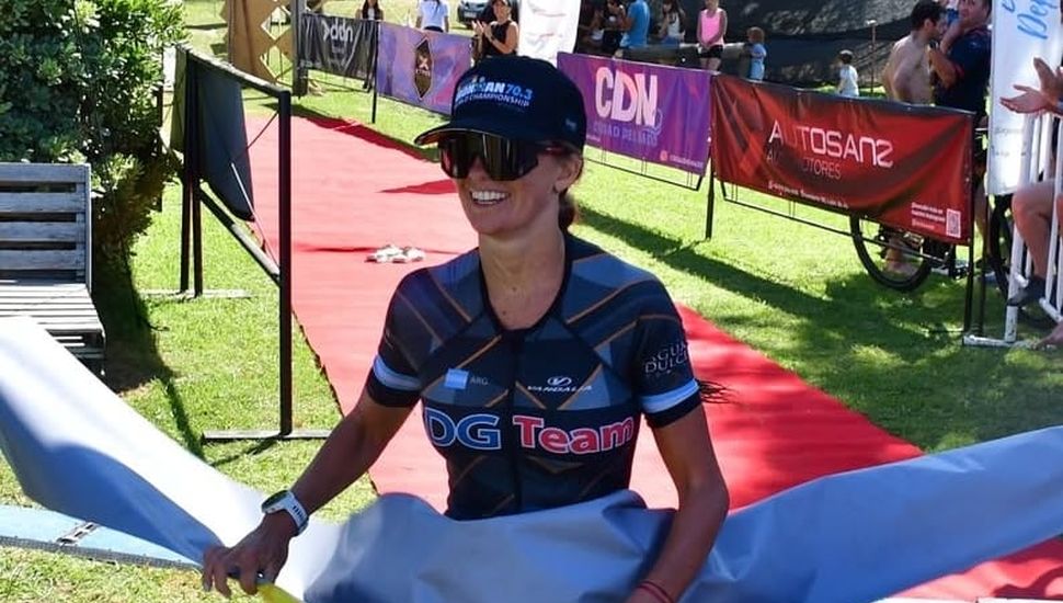 Podio para Brenda Bernard en el Triatlón de Junín