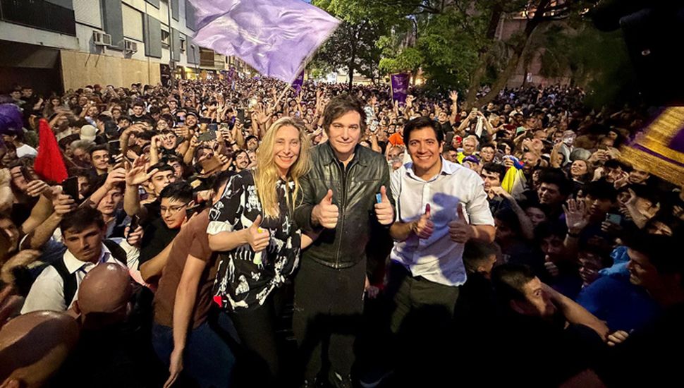 Milei en Córdoba pidió no ir hacia “la esclavitud populista K”