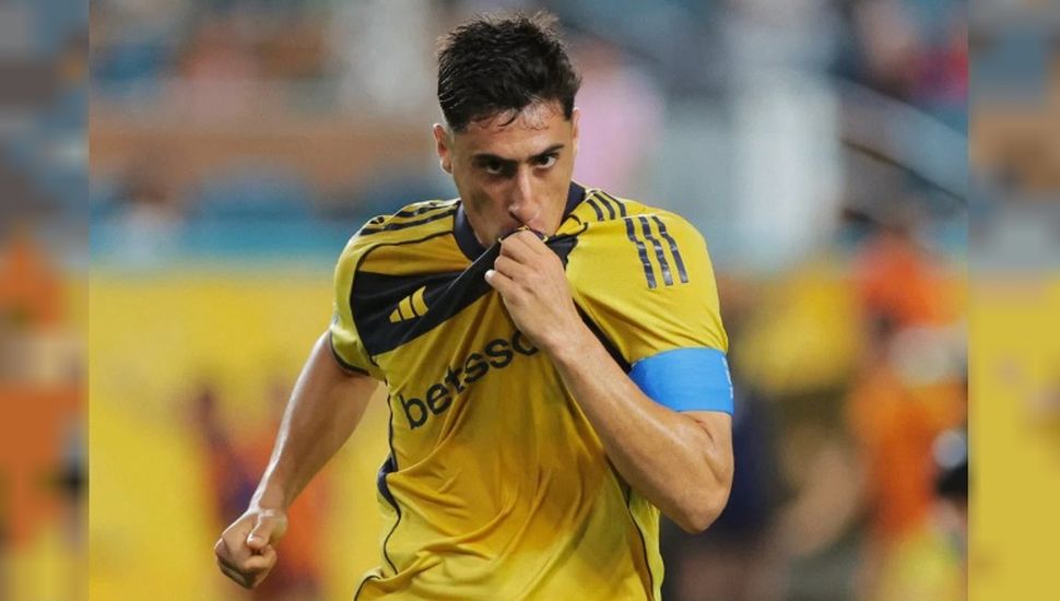 Merentiel se desgarró y se pierde el debut de Boca