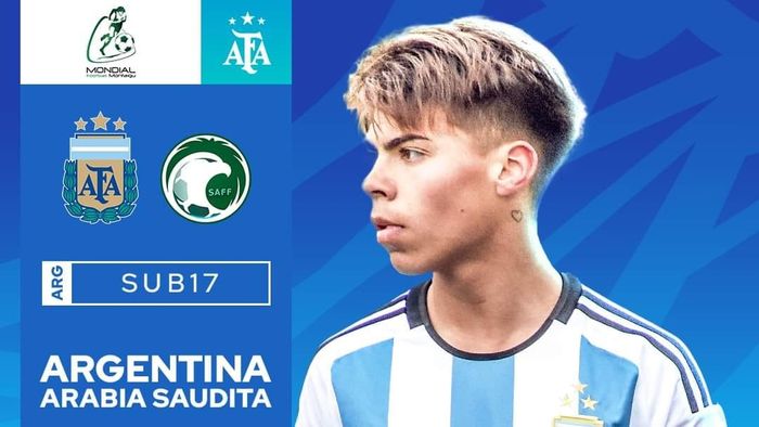 El rojense Santiago Espíndola volverá a presentarse con la selección Argentina Sub17