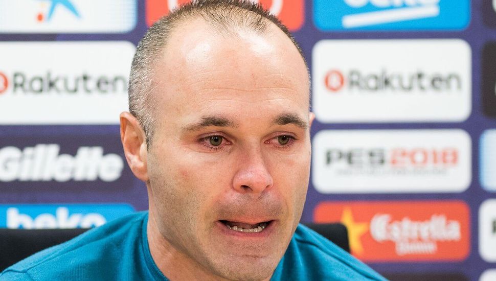 "Había perdido las ganas de vivir", expresó a corazón abierto Andrés Iniesta