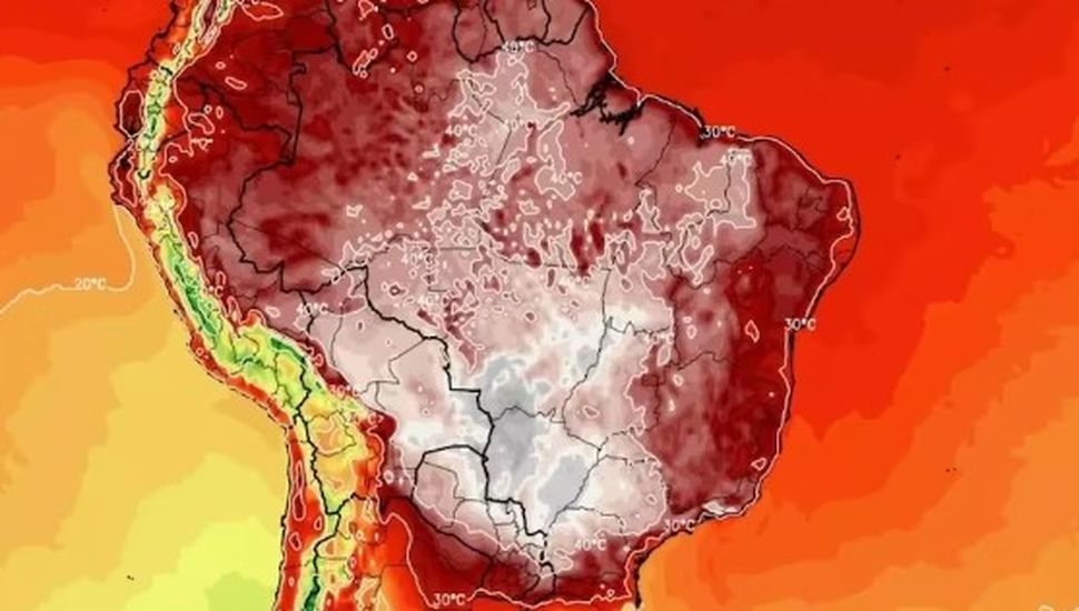Todo el territorio de Brasil enfrentará una megaola de calor