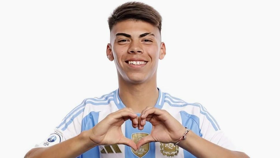 Con el rojense Espínola, la Selección Argentina Sub15 ganó en el debut del Sudamericano