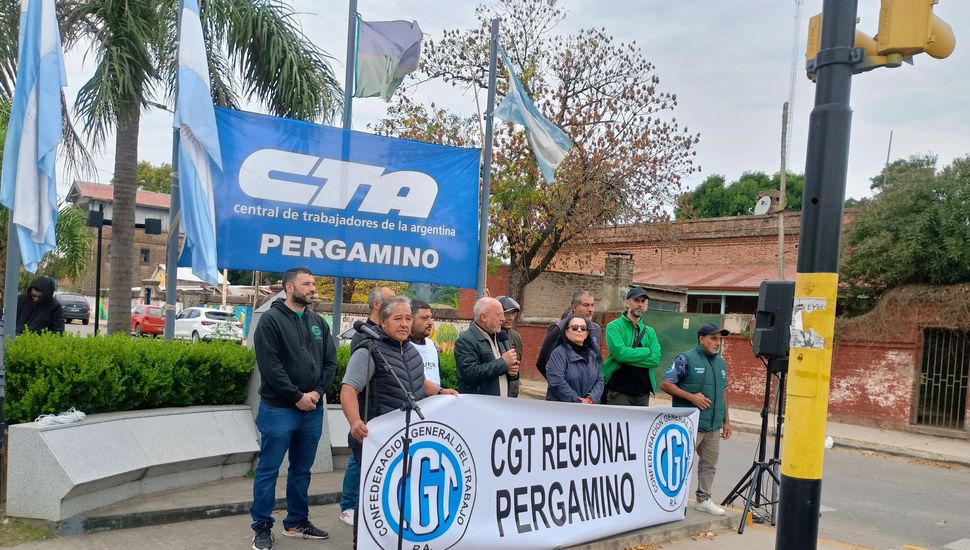 Con fuertes críticas al Gobierno nacional y menciones al Papa Francisco, se llevó a cabo el acto por el Día del Trabajador