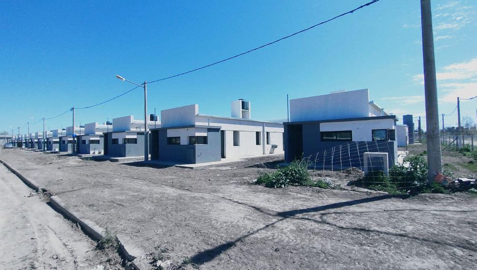 Avanza la construcción de 48 viviendas en Salto