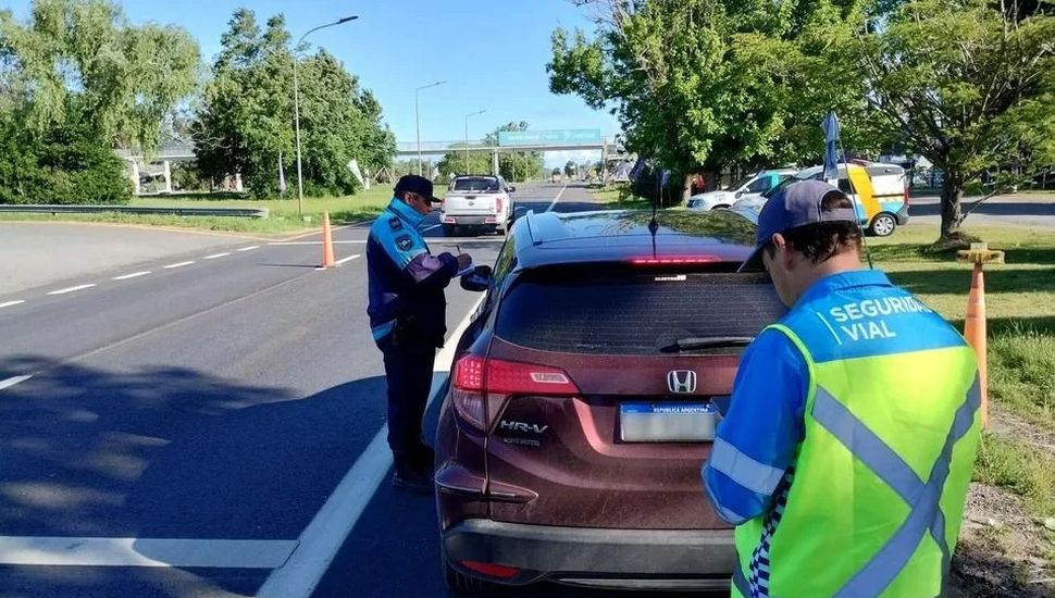 Controles en las rutas de la Costa bonaerense