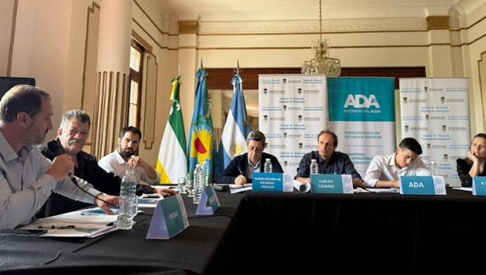 Municipios de la región analizaron la situación hídrica de la Cuenca del Salado