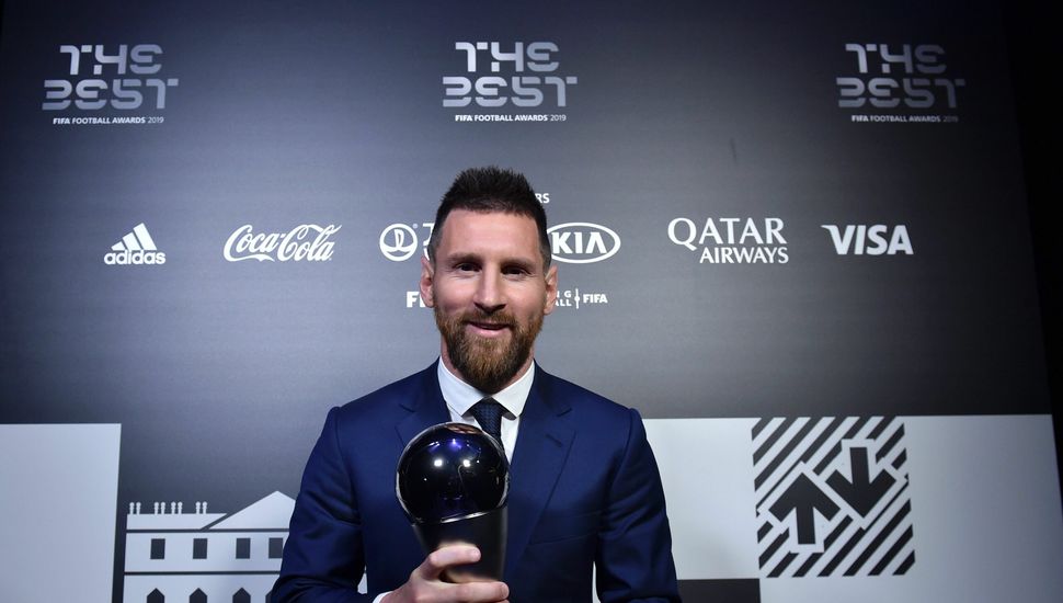 Lionel Messi ganó el premio The Best por tercera vez en su carrera