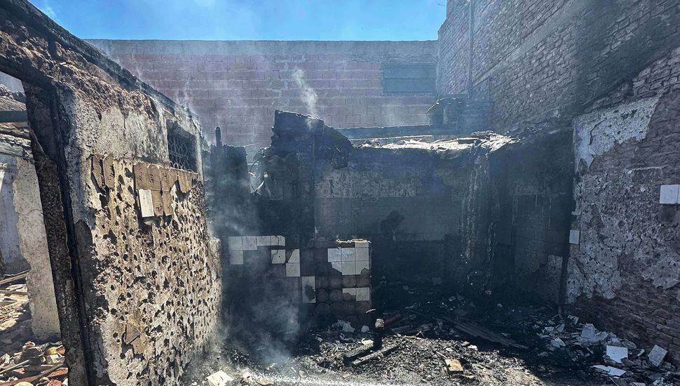 Esta mañana registró un incendio en el Segundo Cruce