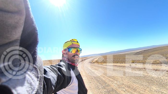 El pergaminense que unirá La Quiaca y Ushuaia corriendo