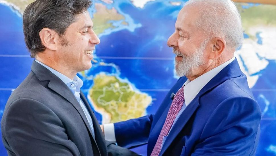 Encuentro entre Kicillof y Lula