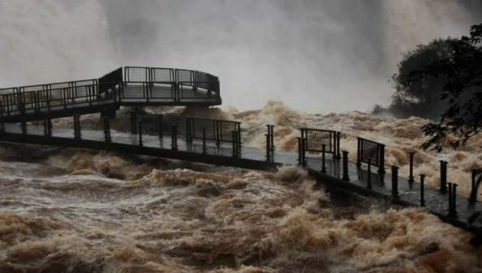 Cerraron la Garganta del Diablo en las Cataratas del Iguazú