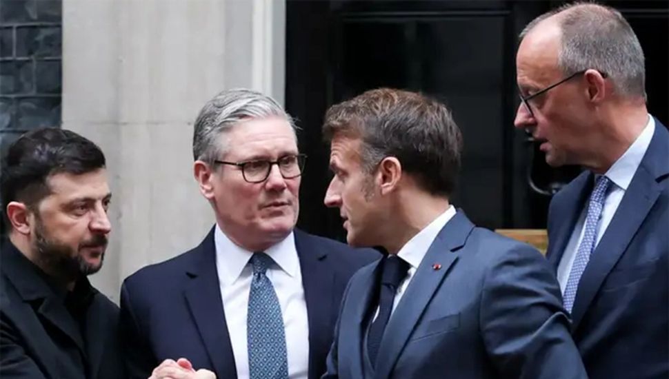 Apoyo de las potencias europeas a Zelenski